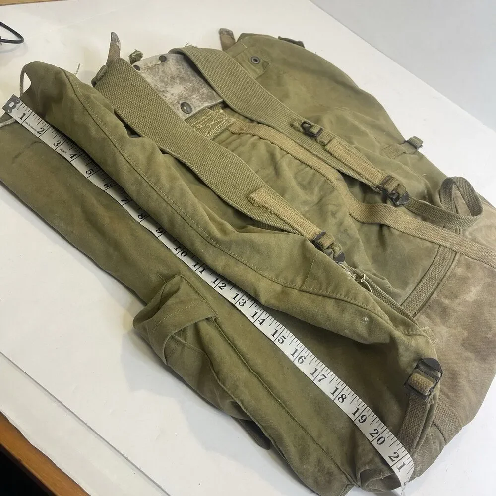 US Army WW2 Mountain Rucksack Avery 1943‎ Size 18x21x7